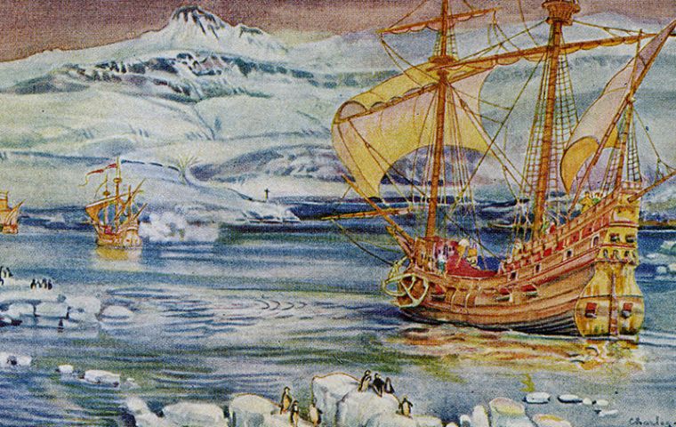Ferdinand Magellan and Sebastian Elcano the first to circumnavigate the world. It took three years and they discovered the link between of the oceans  