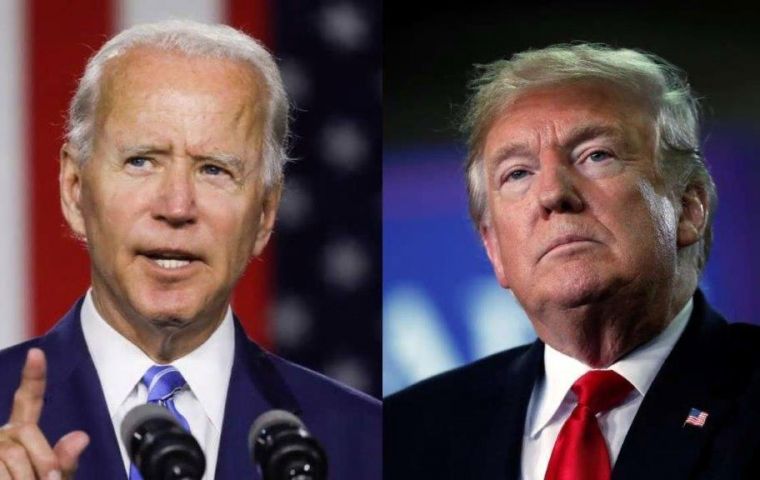 The latest Reuters/Ipsos poll in Florida, a perennial swing state, showed Biden with a 50-46 percent lead, a week after the two were in a statistical tie.