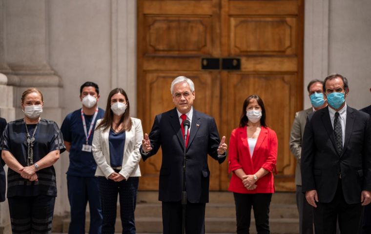“We all know that a safe, effective and readily-available vaccine to all those who need it will be a huge contribution to the fight against Covid 19,” Piñera said.