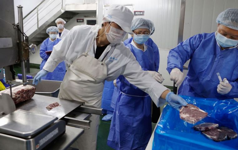 China is stepping up testing of frozen foods after detecting viruses in several imported products and this has led to import suspensions