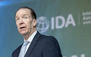 World Bank President David Malpass told G20 finance officials some countries may need legislative changes to push private sector creditors to get involved