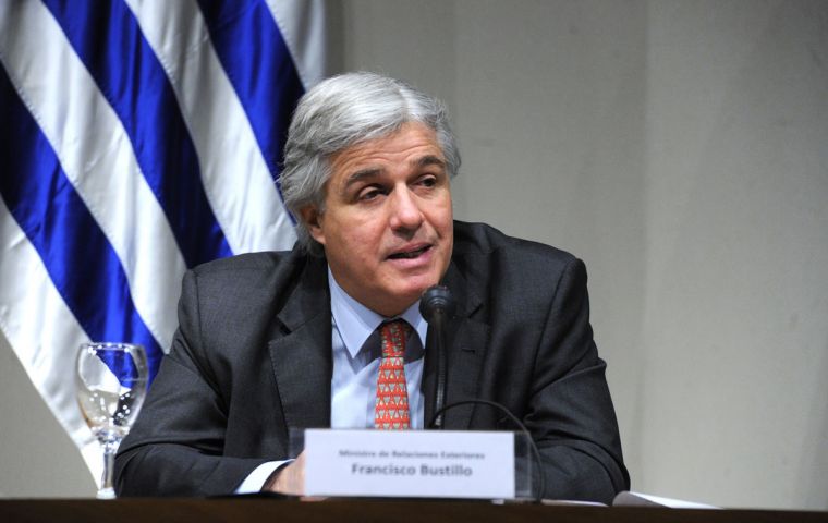 Uruguayan minister Francisco Bustillo begins a round of visits to European countries to promote the Mercosur/EU accord 