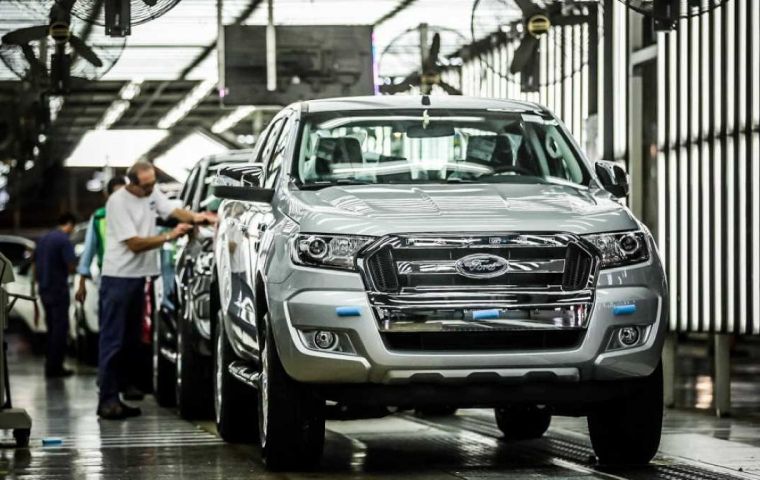 Ford's project includes the local development of auto parts, for which it will invest 70% in the modernization of the General Pacheco plant