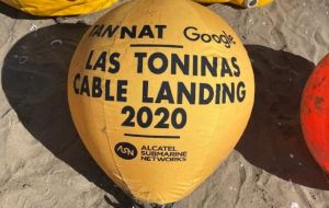 A landing point in Las Toninas, Argentina, was planned from the beginning, but only in July of this year was it authorized by Argentine regulator Enacom