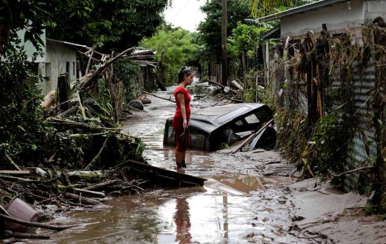 The storm hit within two weeks of each other last month bringing disastrous flooding to much of Central America and hitting Honduras particularly hard. 