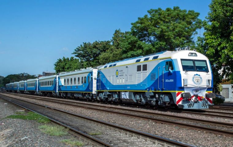 The largest item will be the upgrading of the San Martin line at a cost of US$ 2.6bn, involving work on 1,813km of tracks