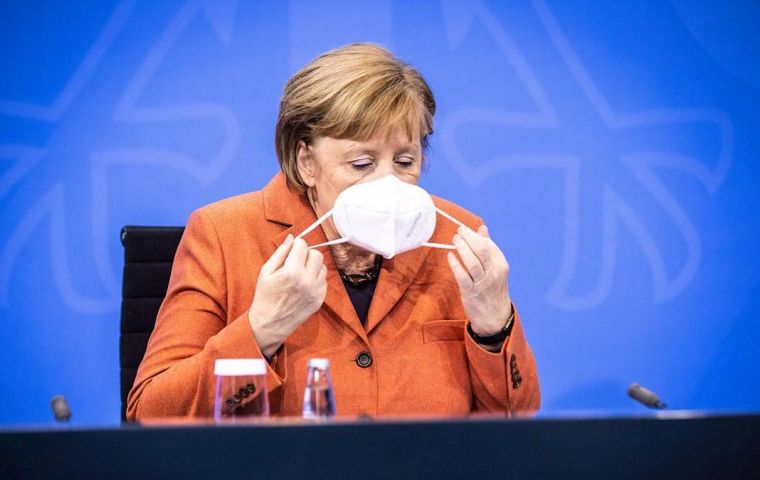 Merkel's rare show of emotion was seen as a sign of impatience with the difficulties - and now criticism - she faces as she tries to steer COVID-19 second wave