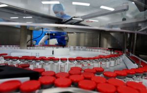 Argentina has plans to give the shot to 10 million people in the first few months of 2021, with the possibility of an additional 5 million doses in March