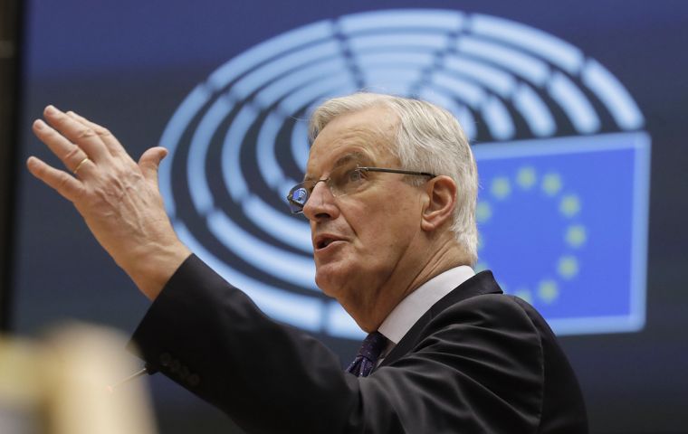 The strong showing of unity is testament to EU chief negotiator Michel Barnier, who has worked relentlessly to keep all EU nations in the loop
