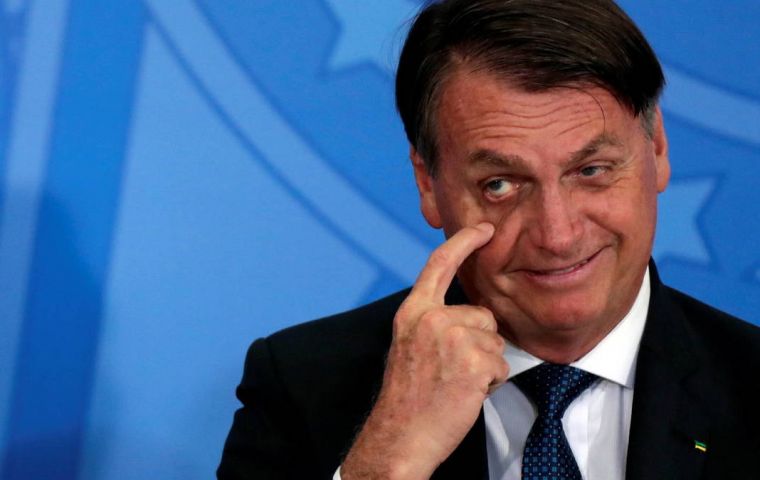 Bolsonaro, who caught the virus in July, has said he will not take any COVID-19 vaccine, adding to growing vaccine skepticism in Brazil.