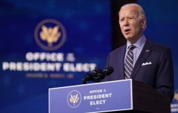 “We've encountered roadblocks from the political leadership at the Department of Defense and the Office of Management and Budget,” Biden said 