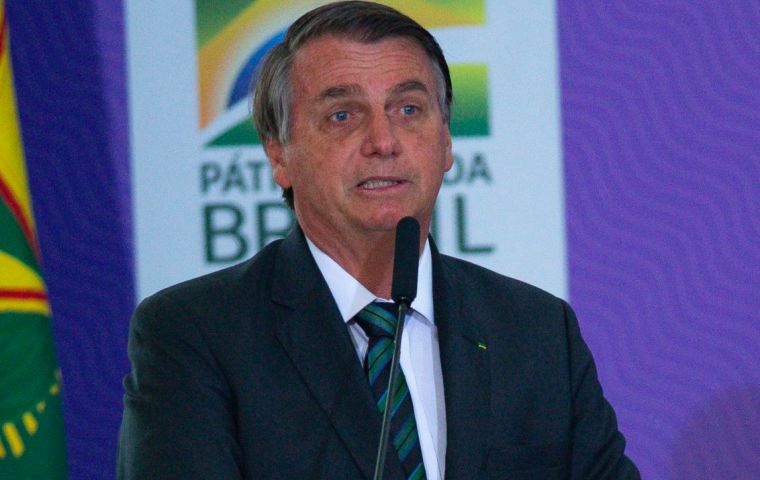 Bolsonaro said he “deeply regrets the lives of Argentine children,” saying they are now ”exposed to being cut from their mothers’ wombs with the consent of the State”