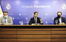 The announcement by Lacalle Pou followed a meeting of the ministerial cabinet and a Tuesday hearing in Congress to report on the current pandemic situation