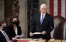 Last week Pence defied Trump's call to overturn the election and instead fulfilled his duty to preside over Congress's acceptance of the Electoral College results.