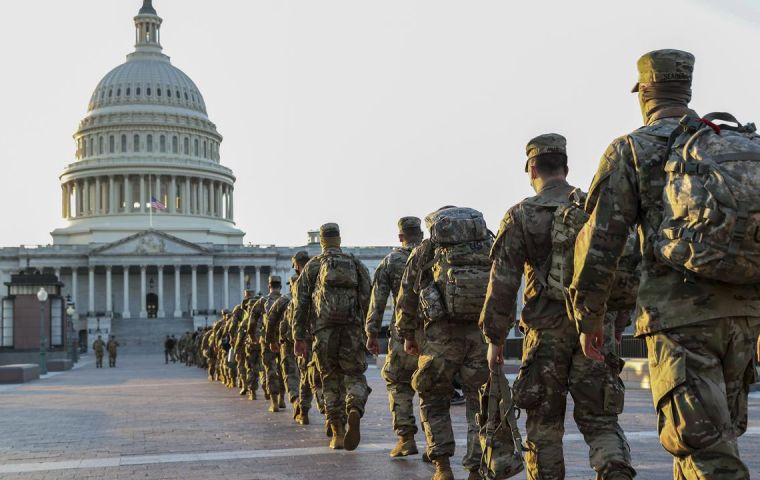 The document, signed by all eight members of Joint Chiefs of Staff including its chairman, Mark Milley, reiterates U.S. military “remains fully committed” to protecting and defending the Constitution.