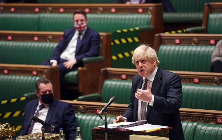 ”We are concerned about the new Brazilian variant ... and we're taking steps [to protect the country] (...) in respect of the Brazilian variant,” Johnson said