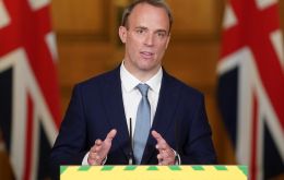 “What we want to do is get out of this national lockdown as soon as possible,” Mr Raab told Sky News television. 