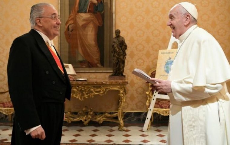 Ambassador Carriquiry told CNS that Pope Francis said he originally planned a visit to Uruguay, Argentina and Chile in October 2017.