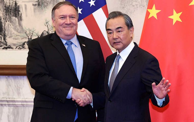 Among the “bad guys” that China has decided to sanction for seriously violating China's sovereignty includes former secretary of state Mike Pompeo