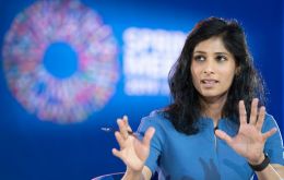 The economy will likely see a strong rebound this year, but the pandemic is causing severe damage said IMF chief economist Gita Gopinath.