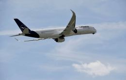 The Airbus with registration D-AIXP, carrying the name of the German city of Braunschweig, joined the Lufthansa fleet last year