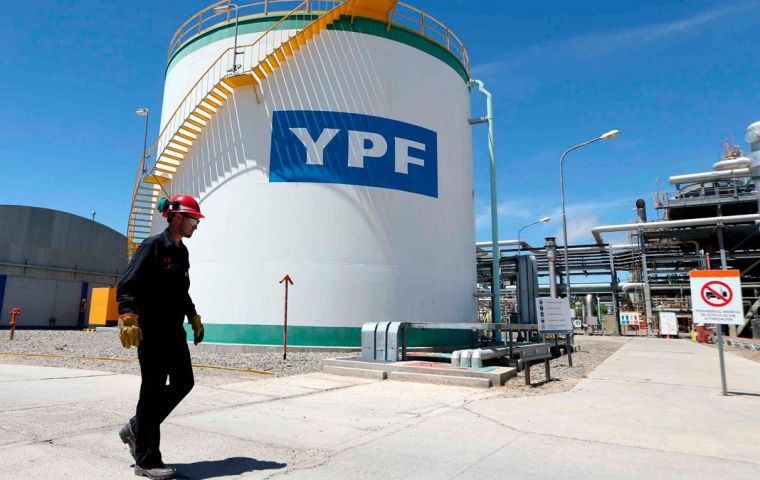 Support from the group increases YPF’s chances of avoiding a hard default next month