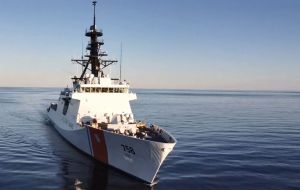 The visit to Argentina of the USCGC “Stone”“, finally did not take place: “many unexpected logistical challenges emerged that led to the visit not being successful”