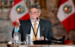 Interim President Francisco Sagasti said the officials' names are being turned over to prosecutors as the intensifying scandal rattles Peru’s government.