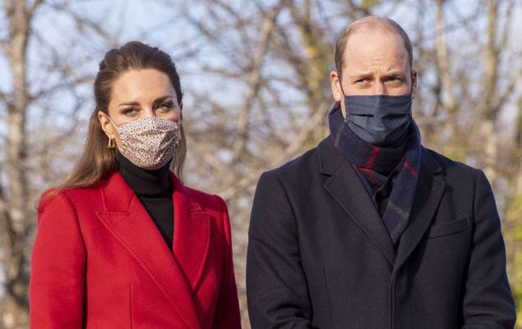 “Catherine and I are not medical experts by any means but if it's any consolation we can wholeheartedly support having vaccinations, it's really, really important.”(Pic Getty Images)