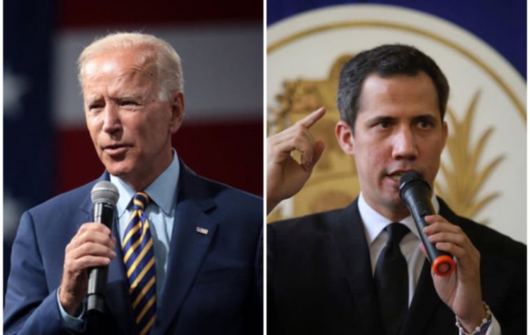 Biden’s administration has made clear it will continue to recognize opposition leader Juan Guaido as Venezuela’s interim president
