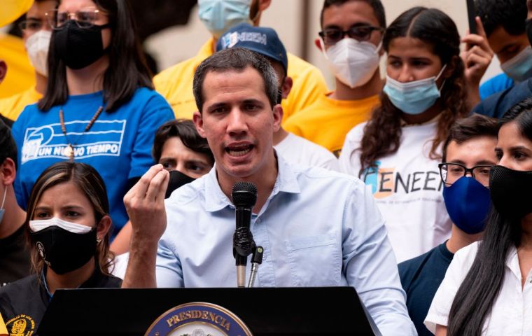 Guaidó's comments came after 70 NGOs presented a list of 15 candidates to conform a new CNE, ahead of elections for state governors and municipal mayors 