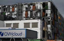 The fire, which broke out on Wednesday, shortly after midnight at OVHcloud, destroyed one of four data centers in Strasbourg and damaged another