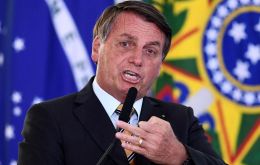 “If closing everything continues, we do not know where our Brazil will end up,” Bolsonaro said.