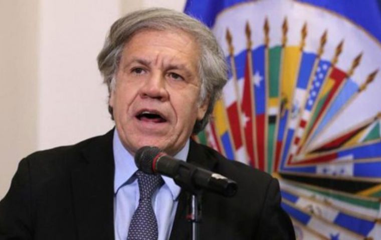 “It is time for democracy to return to Cuba,” said the Uruguayan Almagro