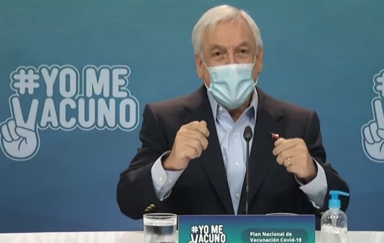 “This has been a very difficult decision,” said Piñera.