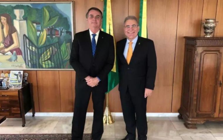 Last week, Bolsonaro also appointed the cardiologist Marcelo Queiroga to become the fourth Health Minister in a year