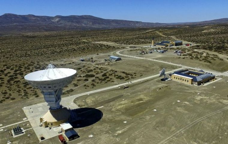 China already has a space exploration facility in the Argentine province of Neuquén