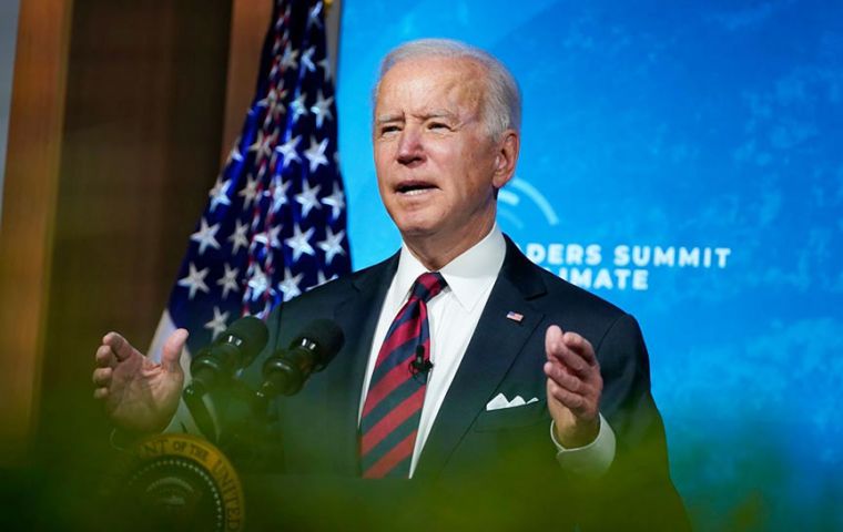 “This is the decade in which we must make decisions that will avoid the worst consequences of the climate crisis,” Biden said.