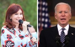 Life is full of surprises for CFK who heard Biden echo her economic thoughts 