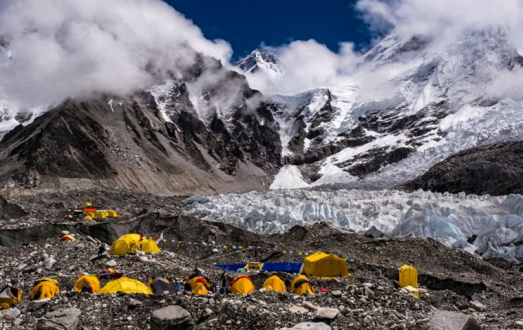 “Everest is an isolated area, so there’s no risk of coronavirus,” Tamang said. Photo: Frank Bienewald/Getty Images