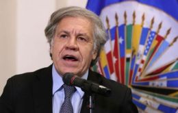 “The OAS General Secretariat recognizes peaceful protest as a fundamental basic right that must be protected by democratic institutions,” Almagro said.