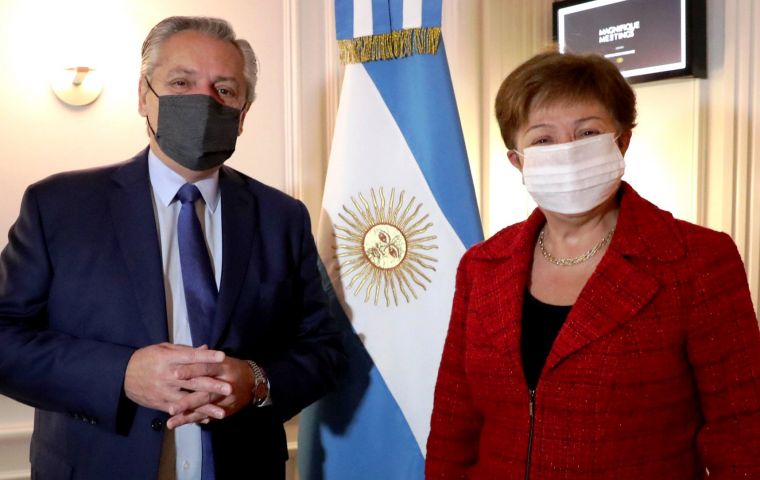 Fernández said Georgieva understands what goes on in Argentina