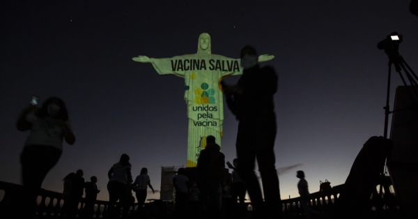 Jesus Christ in Rio “praises” vaccines, China sends an important factor in vaccine production — MercoPress