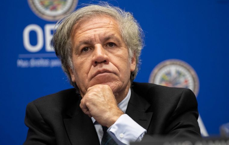 ”Hamas's terrorist aggression is unlimited and always seeks civilian victims,” Almagro said in a statement