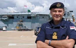 Commodore Steve Moorhouse, Commander UK Carrier Strike Group, said: “HMS Queen Elizabeth, her escorts and her aircraft, will now begin the most important peacetime deployment in a generation. (Pic RN)