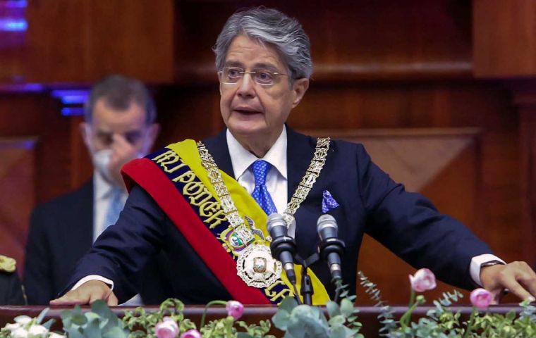 Ecuador legislature unseats leader close to President Guillermo Lasso