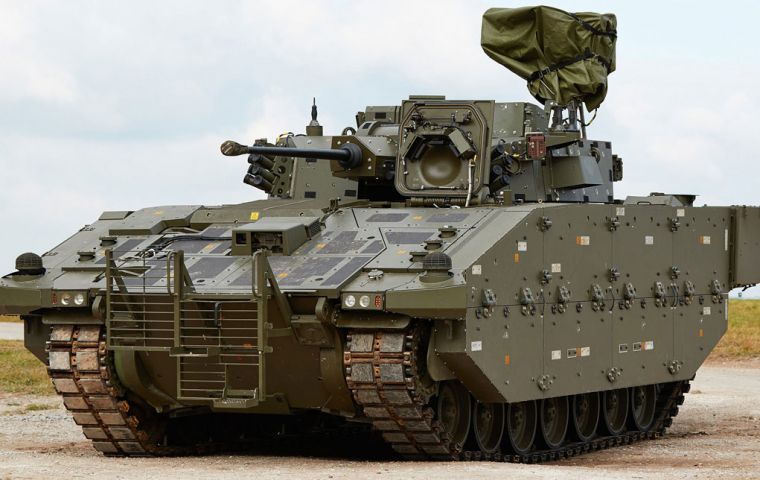 The Ajax was conceived to replace the obsolete 1970s-era Scimitar light tanks currently used by armored reconnaissance units