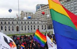 Chile approved civil unions between same-sex couples in 2015, allowing them to register for a Civil Union Agreement (AUC) that gives some legal benefits.