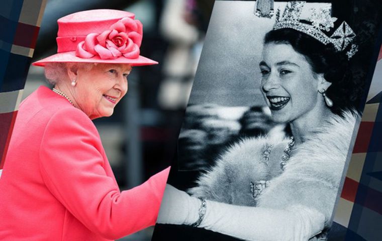  Queen Elizabeth II was formally crowned on Jun 2, 1953. (Pic UK Gov.)