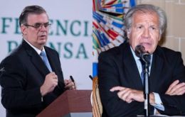 “The performance of the current OAS secretary-general, Mr. Almagro, has been one of the worst in history,” Mexican Foreign Minister Marcelo Ebrard said